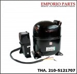 Embraco-Aspera NJ9238GK (1,5HP  230Volt  R404a) Κομπρεσέρ Ψυγείων Συντήρησης